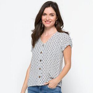 Market & Spruce - Zoa Button Down Top